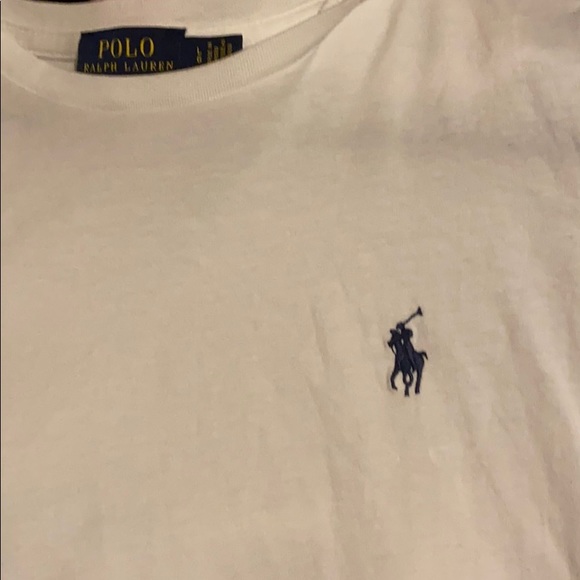 Polo by Ralph Lauren Tops - Ralph Lauren white tee Polo by Ralph Lauren Tops - Ralph Lauren white tee